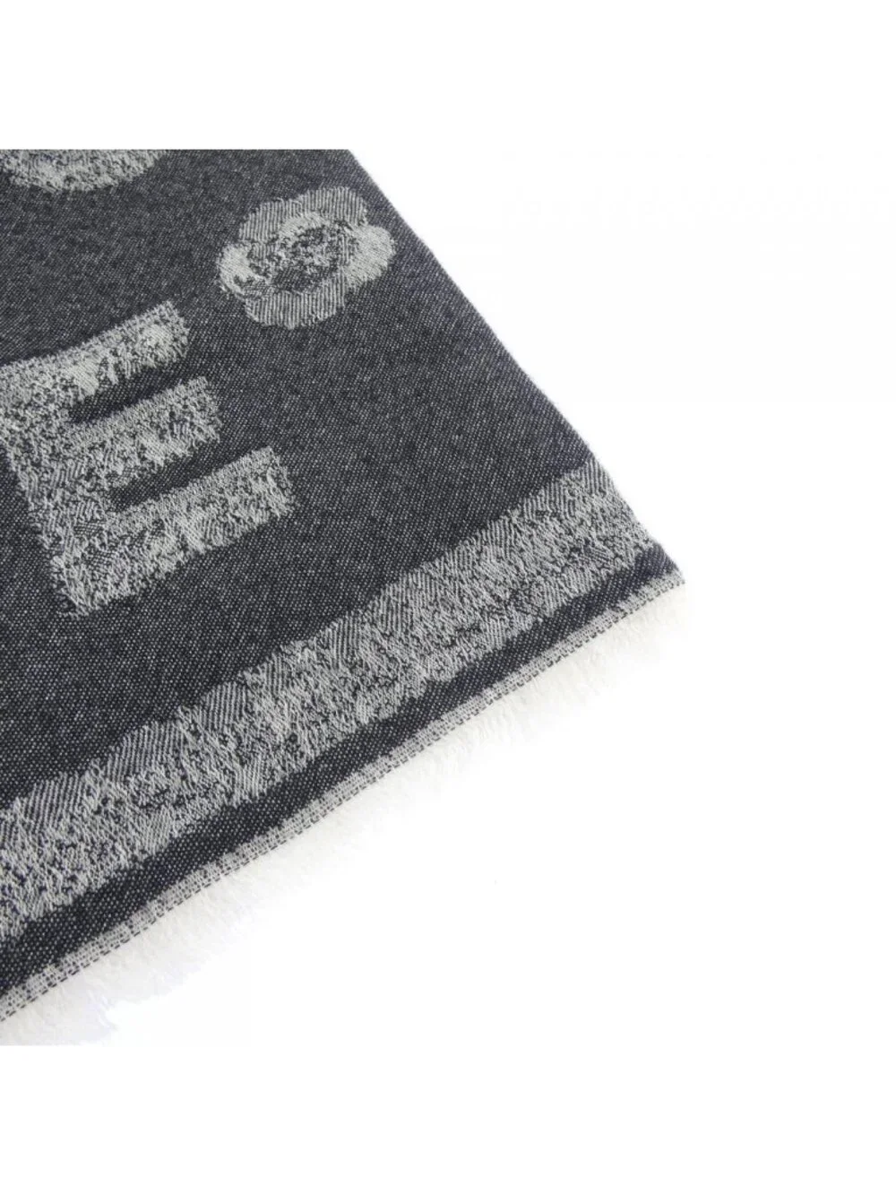 Chanel Stole Scarf Black